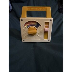 Vintage Gen X 1981 Fisher Price Kids Toy Radio  Music Box